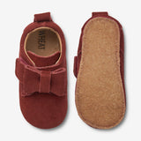 Wheat Footwear Sløjfe Hjemmesko Indoor Shoes 2072 red