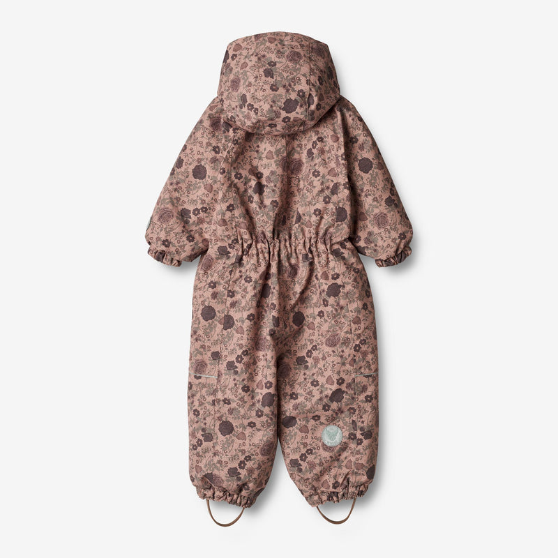 Wheat Outerwear Flyverdragt Adi | Baby Snowsuit 2474 rose dawn flowers