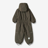 Wheat Outerwear Flyverdragt Adi | Baby Snowsuit 0024 dry black