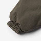 Wheat Outerwear Flyverdragt Adi | Baby Snowsuit 0024 dry black