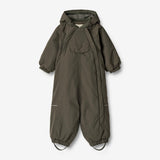 Wheat Outerwear Flyverdragt Adi | Baby Snowsuit 0024 dry black