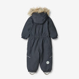 Wheat Outerwear Flyverdragt Nickie | Baby Snowsuit 1108 dark blue