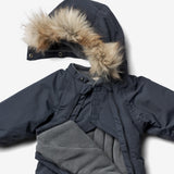 Wheat Outerwear Flyverdragt Nickie | Baby Snowsuit 1108 dark blue