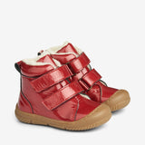 Wheat Footwear Snugga Uld lakstøvle | Baby Prewalkers 2072 red