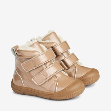 Wheat Footwear Snugga Uld lakstøvle | Baby Prewalkers 9011 beige