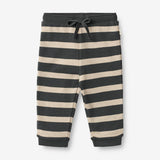 Wheat Main  Sweatbukser Leo | Baby Trousers 9209 dark stripe