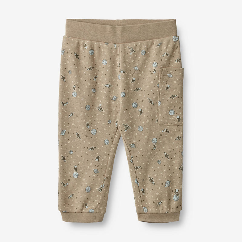 Wheat Main  Jersey Bukser Pete | Baby Trousers 3240 beige stone space