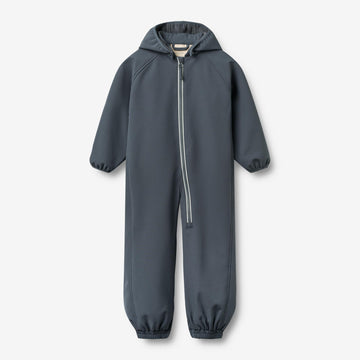 Wheat Outerwear Softshell Dragt Limme Outdoor Suit 1292 greyblue