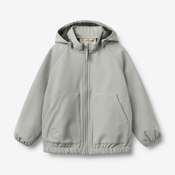 Wheat Outerwear Softshell Jakke Alleo Jacket 9601 light flint