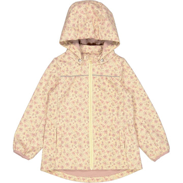 Wheat Outerwear Softshell Jakke Gilda Softshell 9057 soft beige flowers