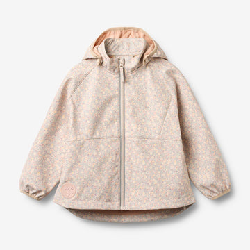 Wheat Outerwear Softshell Jakke Mitta Jacket 1191 rose shadow flowers