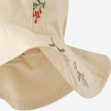 Wheat Main Solhat Daisy Accessories 9644 ivory embroidery flowers