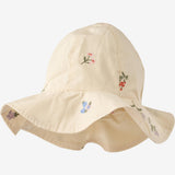 Wheat Main Solhat Daisy Accessories 9644 ivory embroidery flowers