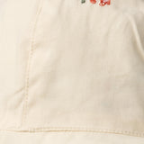 Wheat Main Solhat Daisy Accessories 9644 ivory embroidery flowers