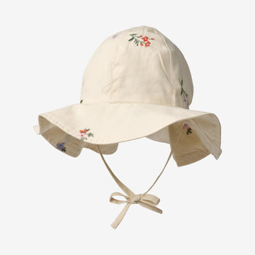 Wheat Main Solhat Daisy Accessories 9644 ivory embroidery flowers