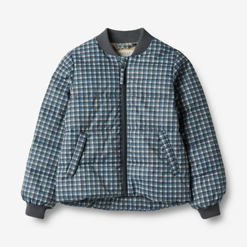 Wheat Outerwear   Sommer Puffer Jakke Malo Jackets 1306 blue check