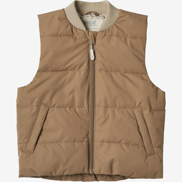Wheat Outerwear Sommer Puffervest Andre Jackets 4210 golden brown