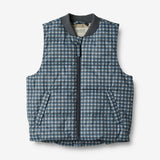 Wheat Outerwear   Sommer Puffervest Andre Jackets 1306 blue check