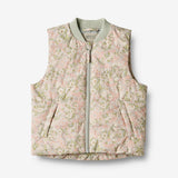 Wheat Outerwear   Sommer Puffervest Andre Jackets 2597 sea salt roses