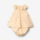 Wheat Main Sommerdragt Ingeborg Dress 9632 barely apricot flowers