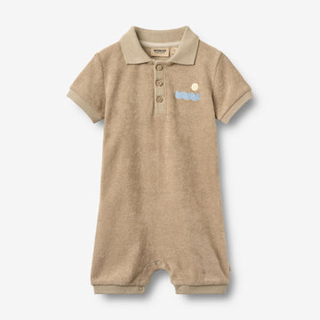Wheat Main Sommerdragt Sully Playsuit 9608 sand stone