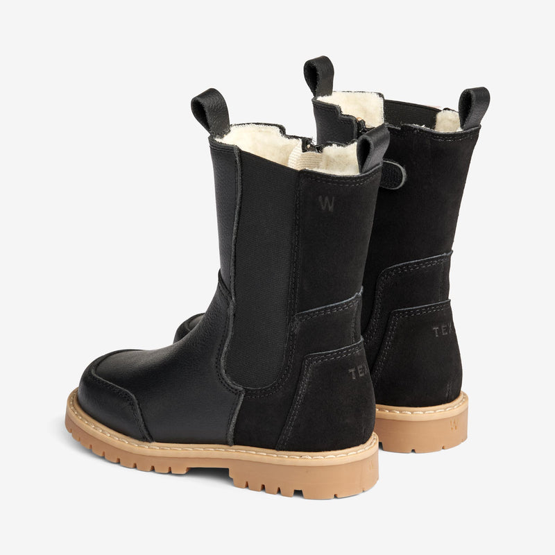 Wheat Footwear Sonni Høj Chelsea Støvle Winter Footwear 0021 black