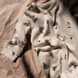 Wheat Main Sparkedragt Bendji Jumpsuit 9587 offwhite winterland
