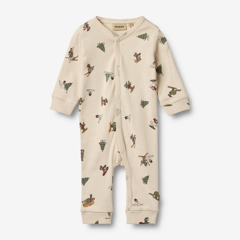 Wheat Main Sparkedragt Bendji Jumpsuit 9587 offwhite winterland