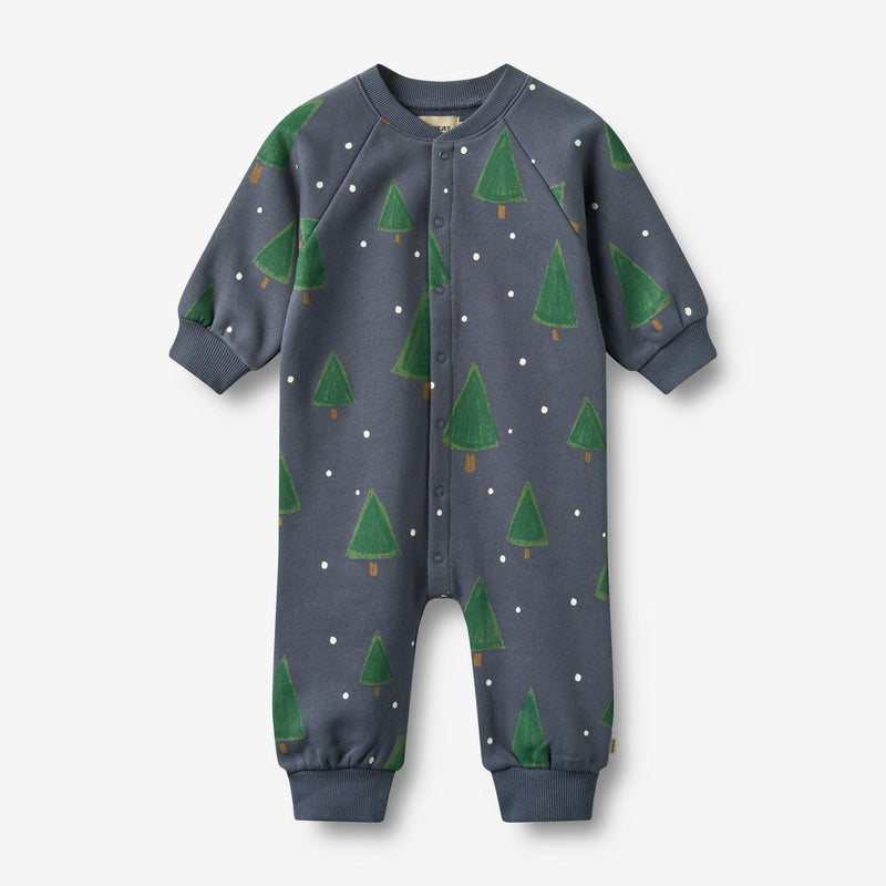 Wheat Main Sparkedragt Lilo Jumpsuit 9586 greyblue holiday