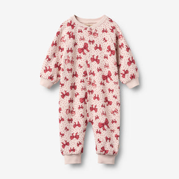 Wheat Main Sparkedragt Lilo Jumpsuit 9749 almond peach bows