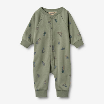 Wheat Main Sparkedragt Lou Jumpsuit 9552 dusty green cars