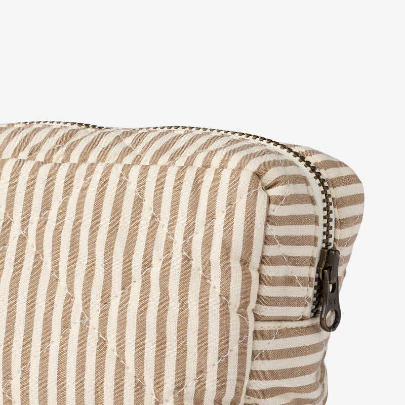 Wheat Main Stor Toilettaske Ziggi Home 9524 cappucino stripe
