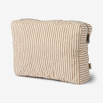 Wheat Main Stor Toilettaske Ziggi Home 9524 cappucino stripe