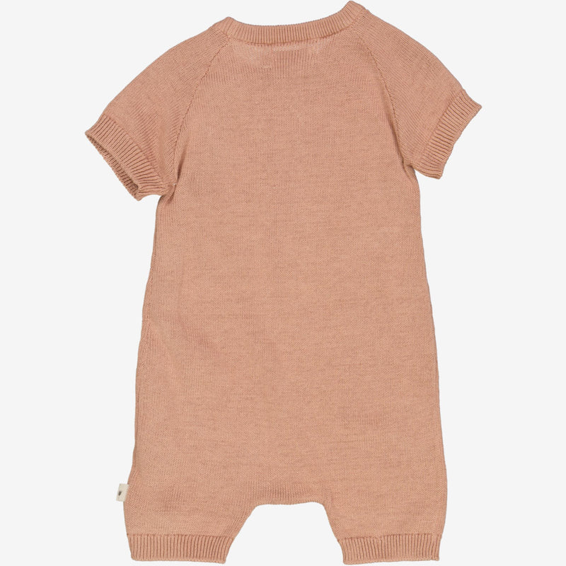 Wheat Main  Strik Buksedragt Alberta | Baby Suit 2031 rose dawn