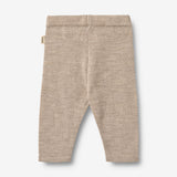 Wheat Main Strik Bukser Neel Trousers 9574 warm sand melange