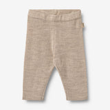 Wheat Main Strik Bukser Neel Trousers 9574 warm sand melange