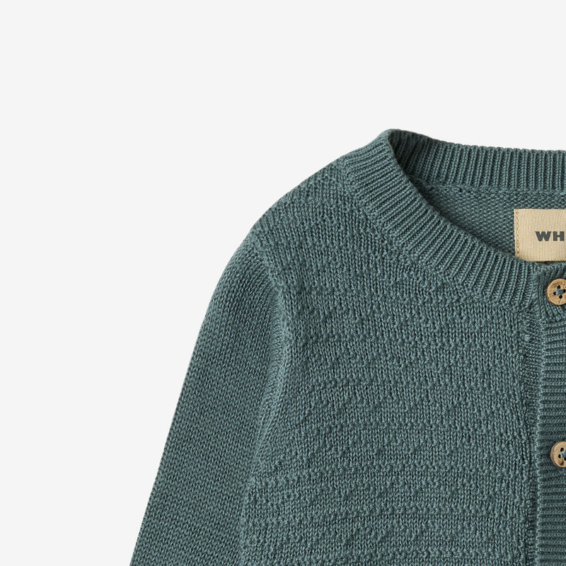 Wheat Main Strik Cardigan Bjørn Cardigan 1460 stormy weather