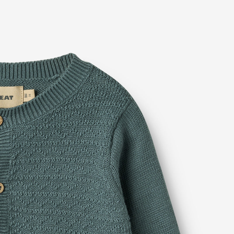 Wheat Main Strik Cardigan Bjørn Cardigan 1460 stormy weather