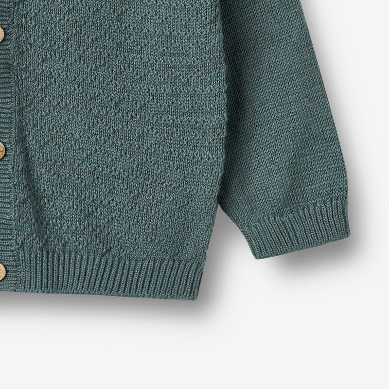 Wheat Main Strik Cardigan Bjørn Cardigan 1460 stormy weather