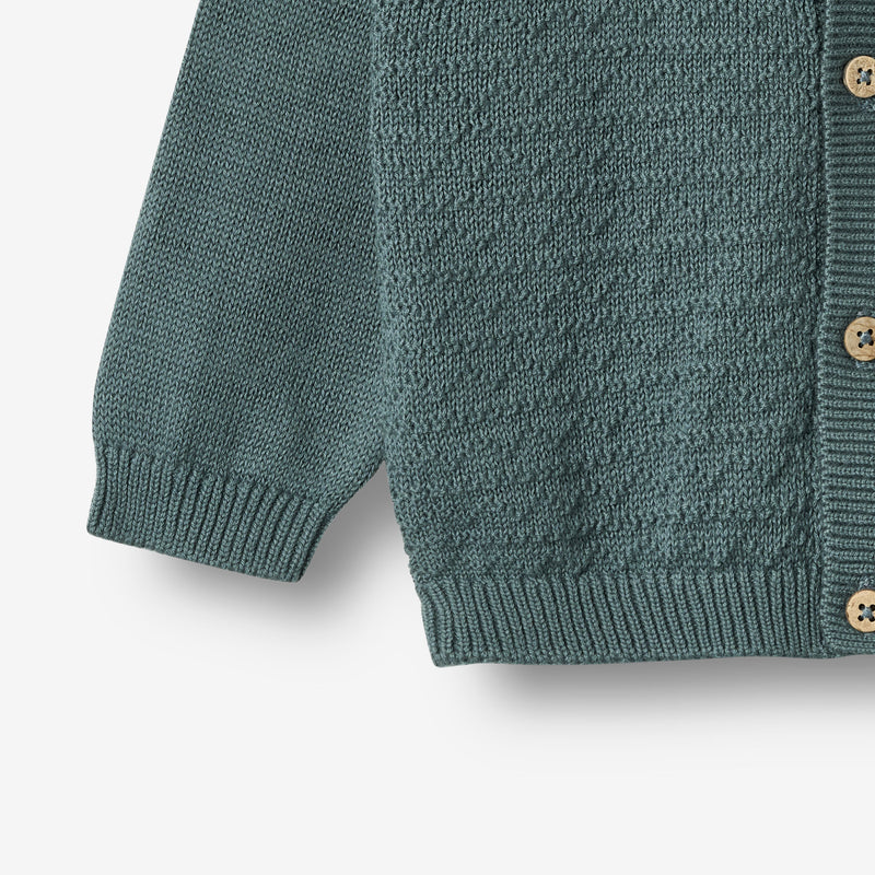 Wheat Main Strik Cardigan Bjørn Cardigan 1460 stormy weather