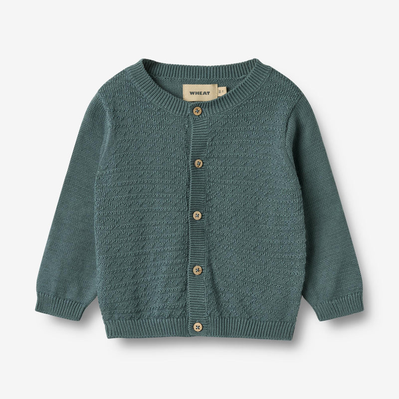Wheat Main Strik Cardigan Bjørn Cardigan 1460 stormy weather