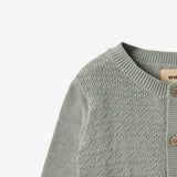Wheat Main Strik Cardigan Bjørn Cardigan 5050 morning mist