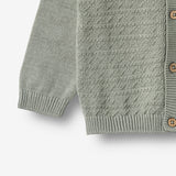 Wheat Main Strik Cardigan Bjørn Cardigan 5050 morning mist