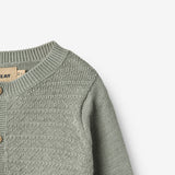 Wheat Main Strik Cardigan Bjørn Cardigan 5050 morning mist