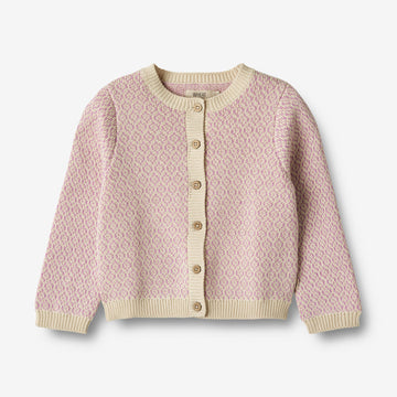 Wheat Main   Strik Cardigan Elga Knitted Tops 4500 iris