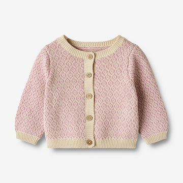 Wheat Main   Strik Cardigan Elga Knitted Tops 4500 iris