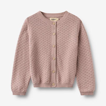 Wheat Main Strik Cardigan Magnella Cardigan 1135 dry rose