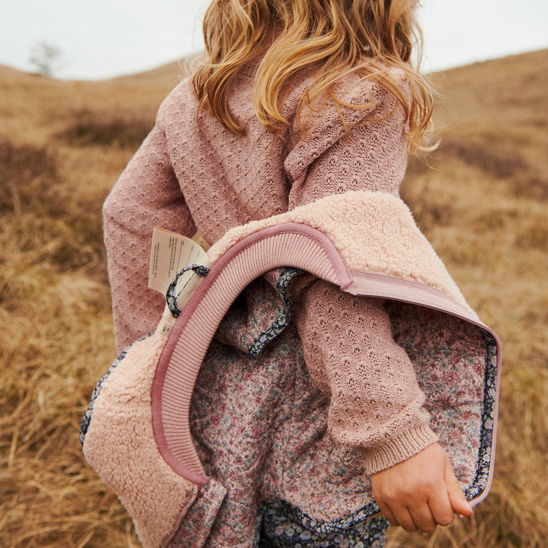 Wheat Main Strik Cardigan Magnella Cardigan 2487 rose powder
