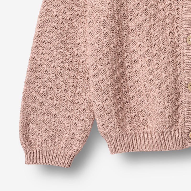 Wheat Main Strik Cardigan Magnella Cardigan 2487 rose powder