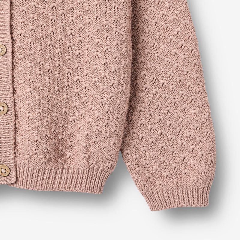 Wheat Main Strik Cardigan Magnella Cardigan 2487 rose powder